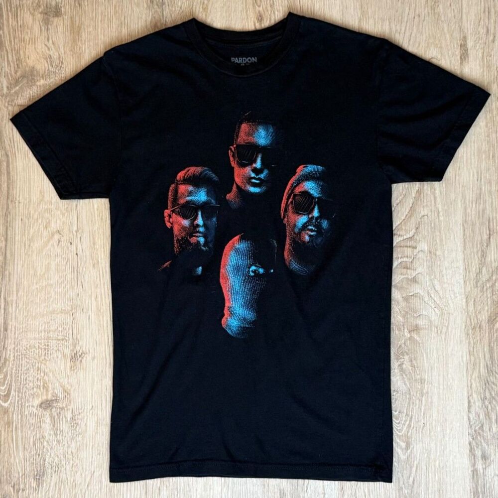 Pardon My French Tour T-Shirt 2016 Black XS DJ Snake Tchami Mercer Malaa